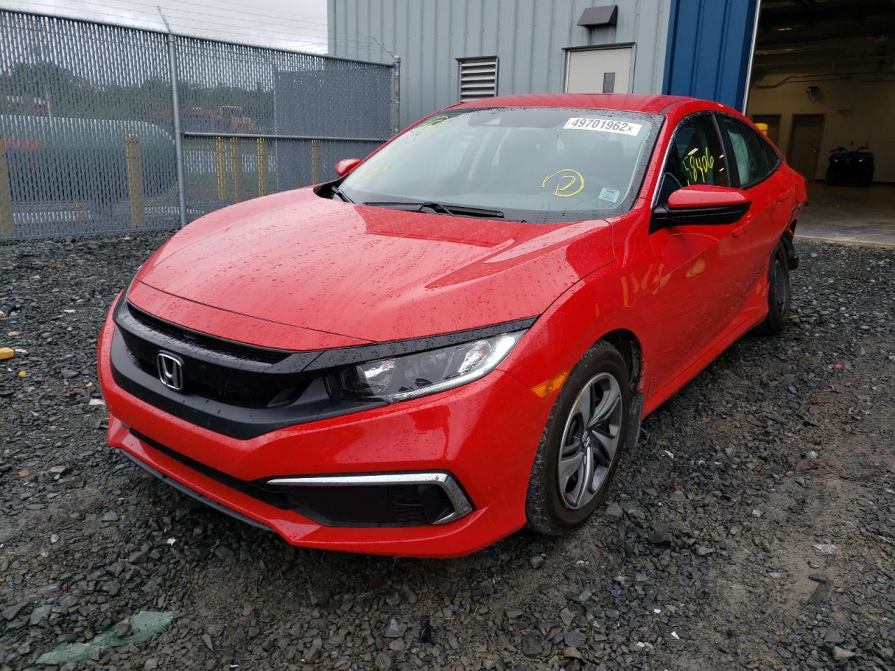 2020 HONDA Civic VIN 2HGFC2F59LH001942 photo 2