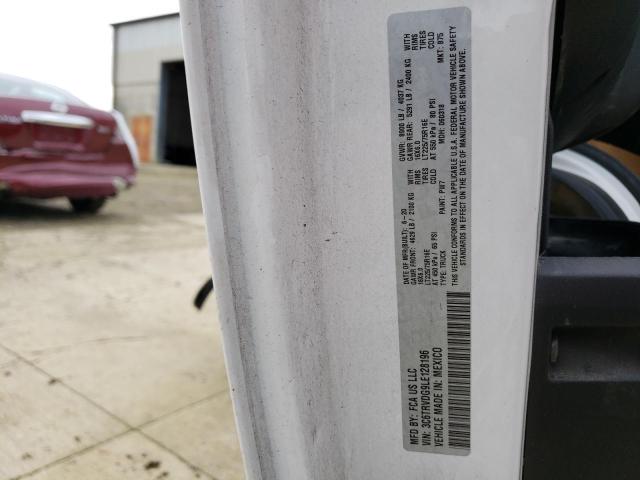 2020 RAM Promaster 2500 VIN 3C6TRVDG9LE128196 photo 10