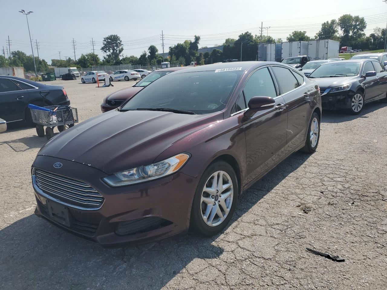 2013 FORD Fusion se VIN 3FA6P0H77DR378836 photo 2
