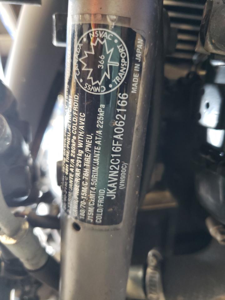 2015 KAWASAKI Vn900 VIN JKAVN2C16FA062166 photo 10