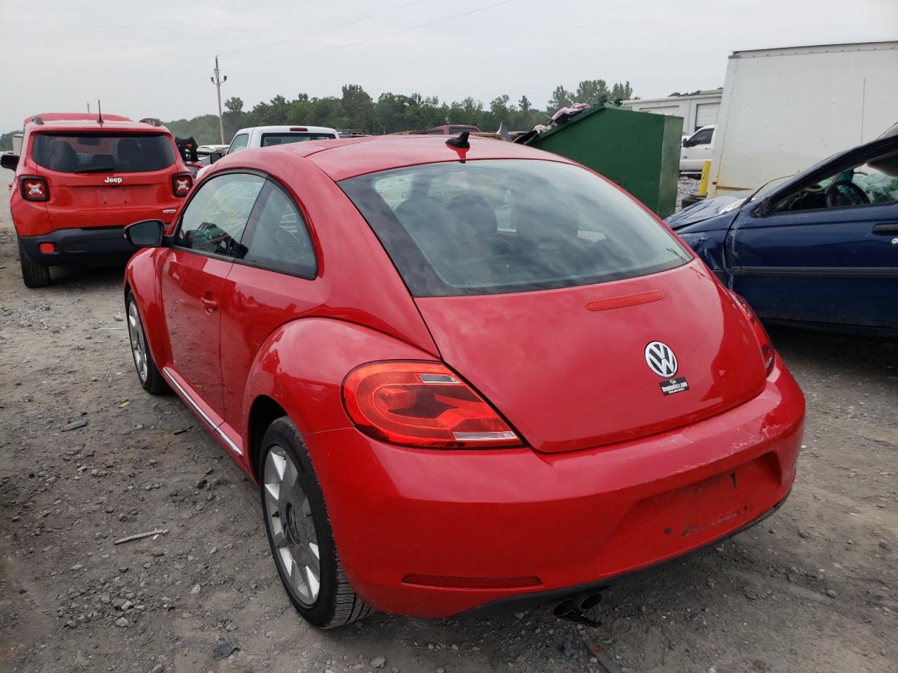 2012 Volkswagen Beetle VIN 3VWJP7AT4CM602951 photo 3