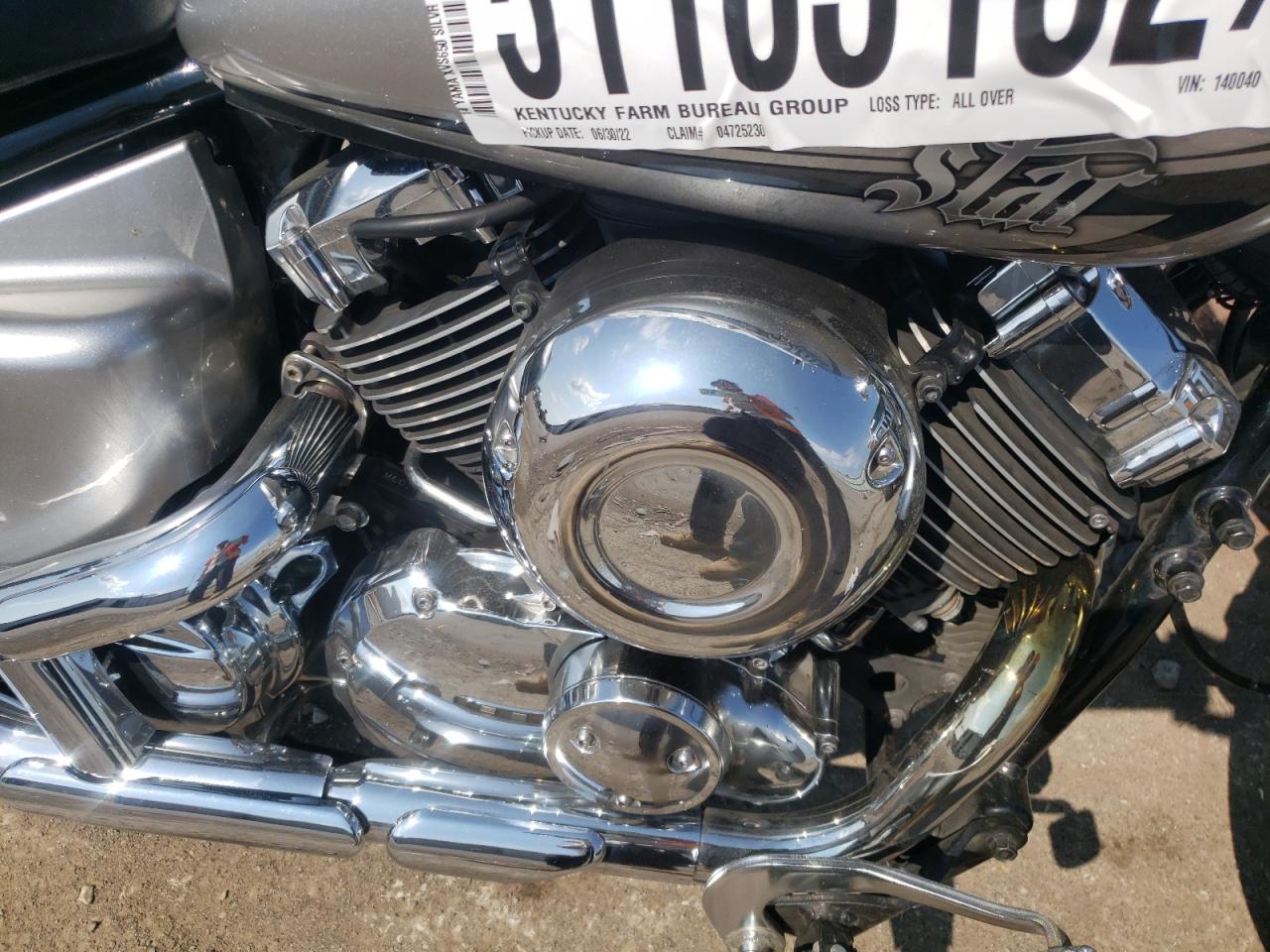 2014 YAMAHA XVS650 VIN JYAVM01E6EA140040 photo 7