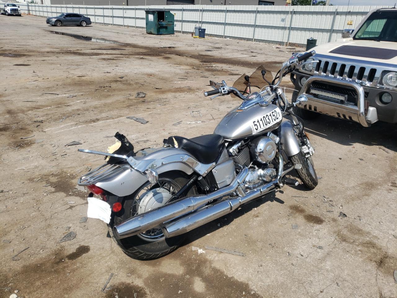 2014 YAMAHA XVS650 VIN JYAVM01E6EA140040 photo 4