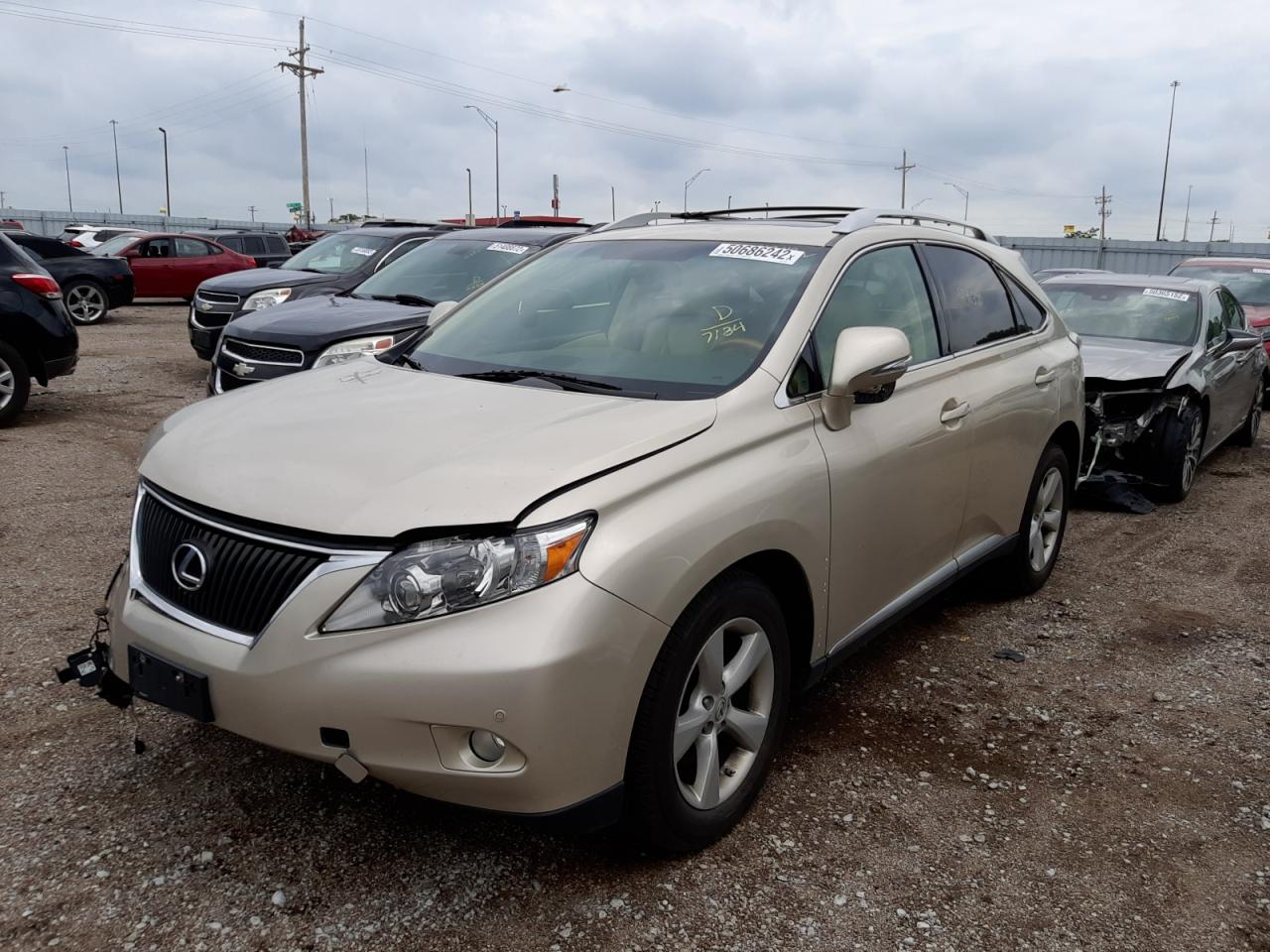 2012 LEXUS Rx350 VIN 2T2BK1BA1CC127134 photo 2