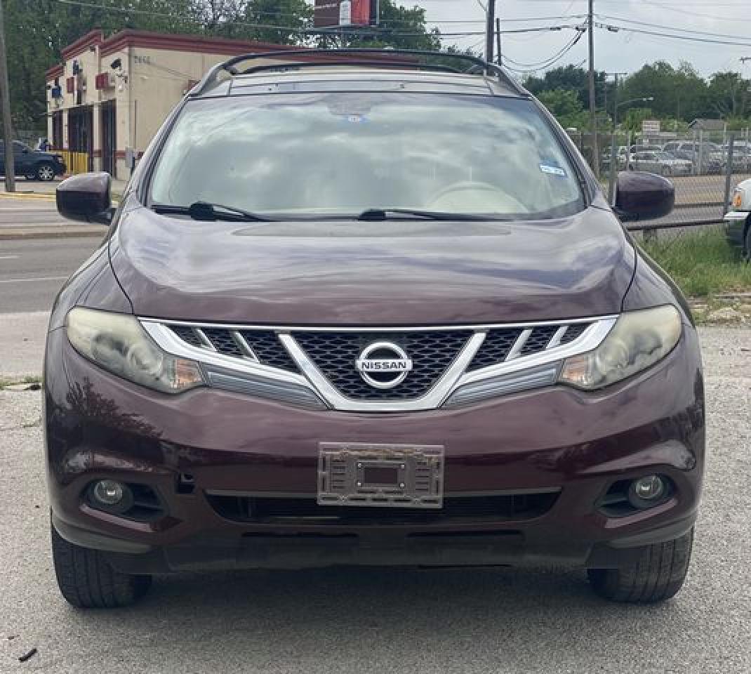 2013 Nissan Murano VIN JN8AZ1MW7DW317666 photo 2