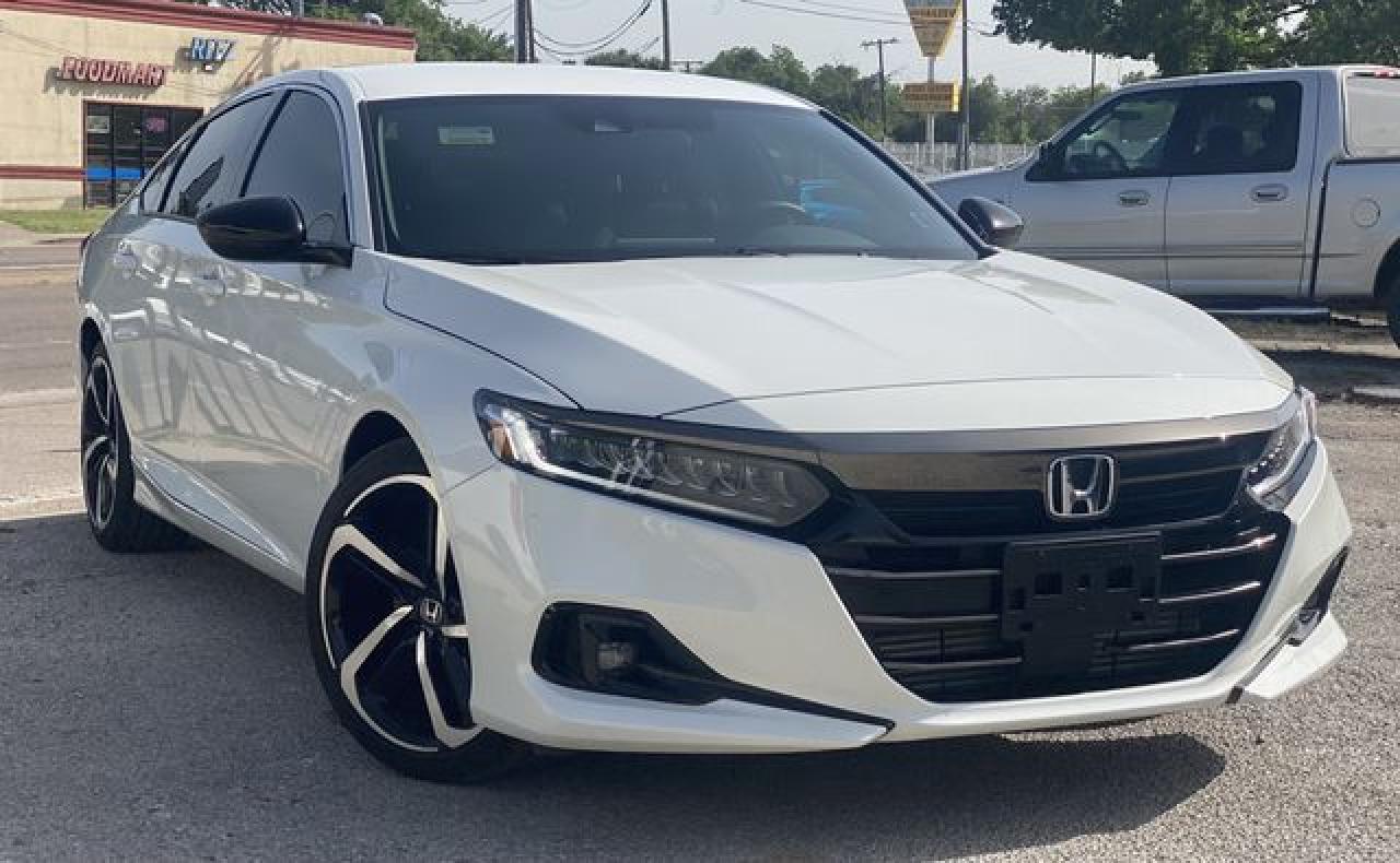 2021 Honda Accord VIN 1HGCV1F32MA046985 photo 1