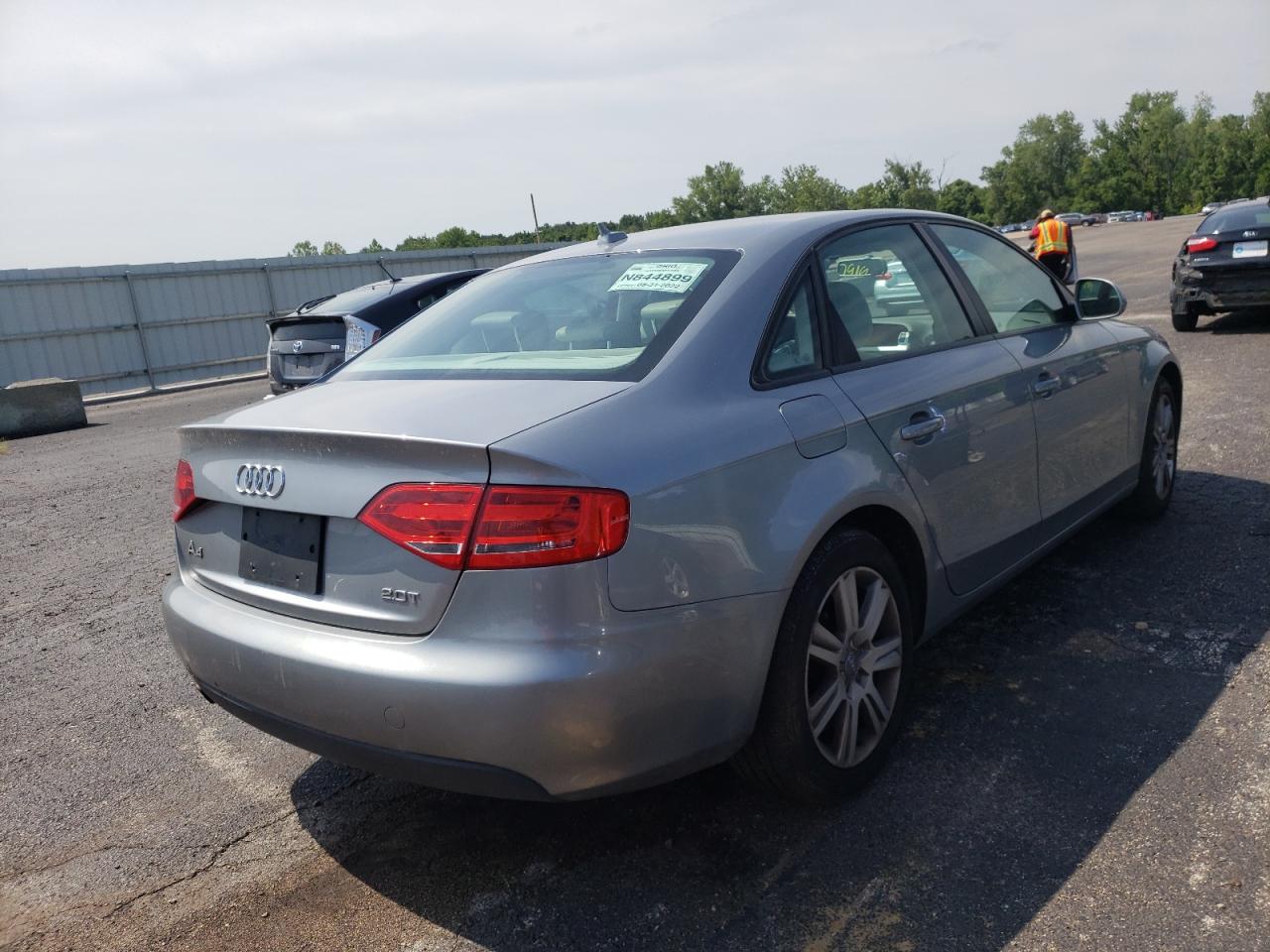 2009 Audi A4 VIN WAUJF78K19N053787 photo 4