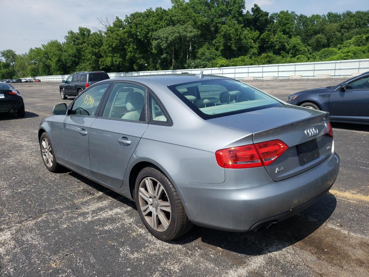 2009 Audi A4 VIN WAUJF78K19N053787 photo 3
