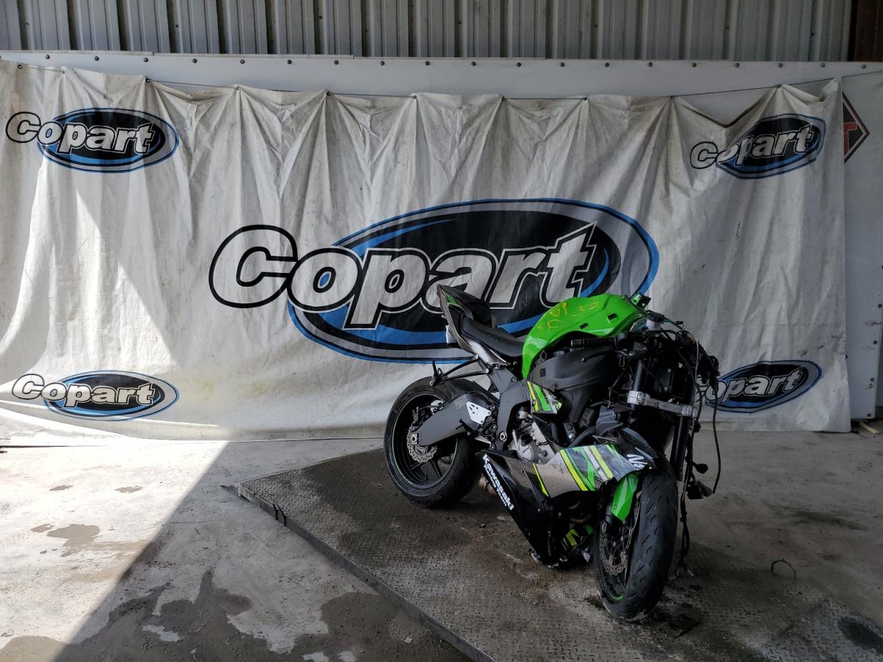 2019 KAWASAKI Zx636 VIN JKBZXJG14KA001257 photo 1