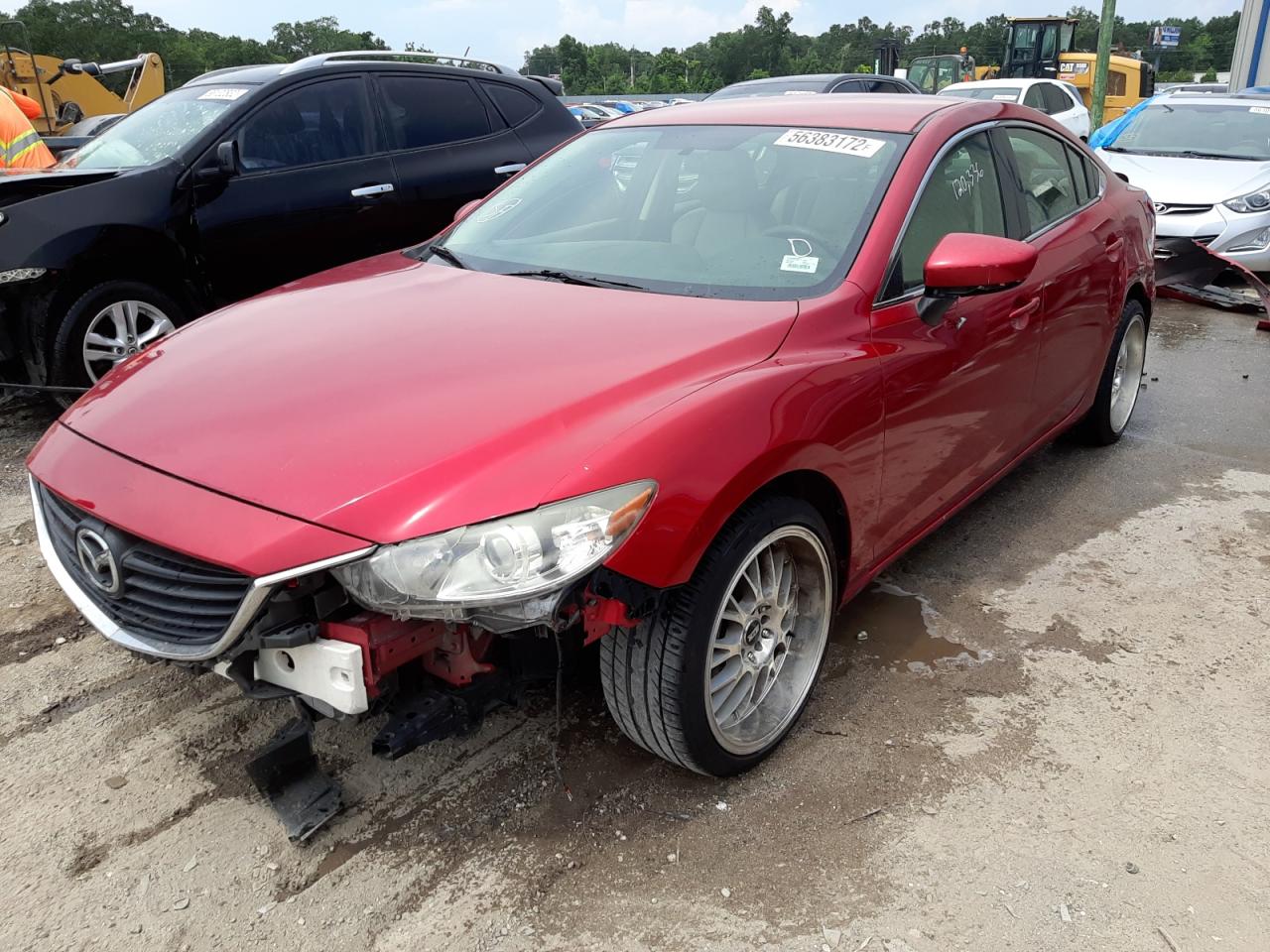 2015 Mazda 6 VIN JM1GJ1V52F1193499 photo 2