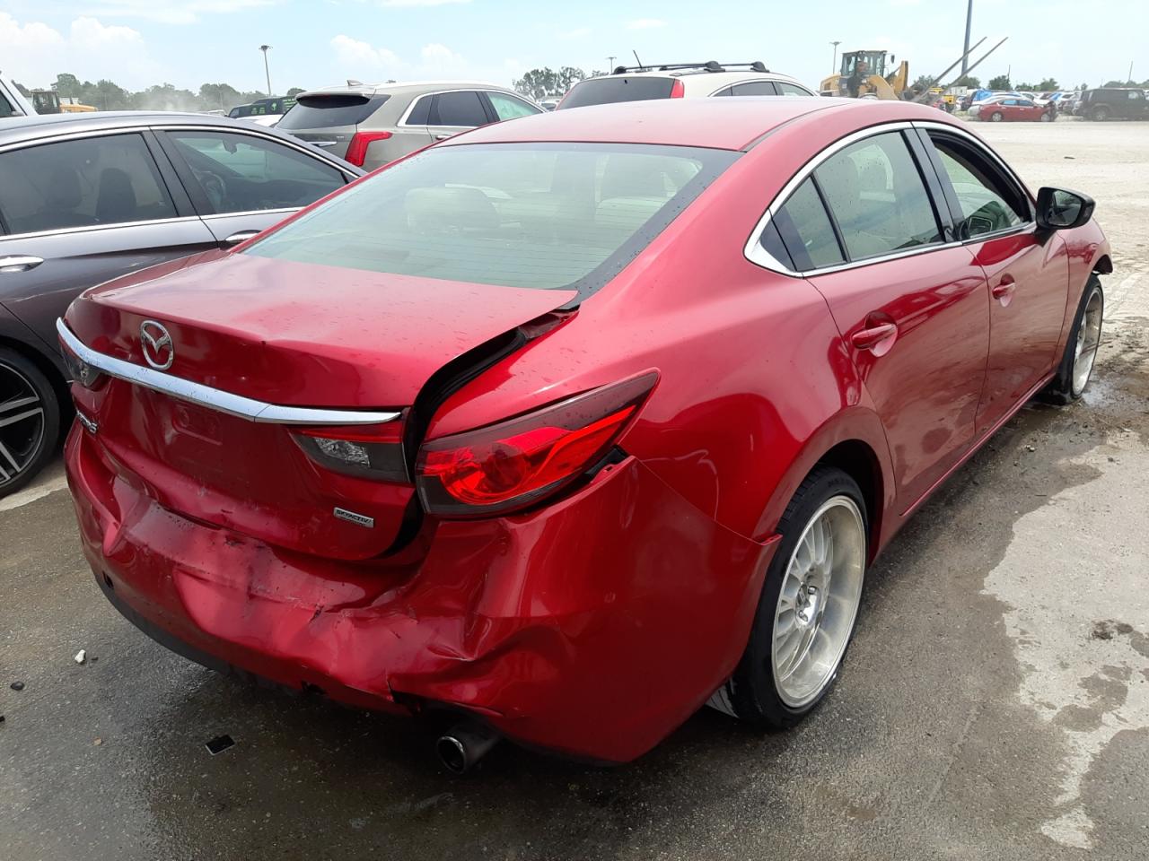 2015 Mazda 6 VIN JM1GJ1V52F1193499 photo 4