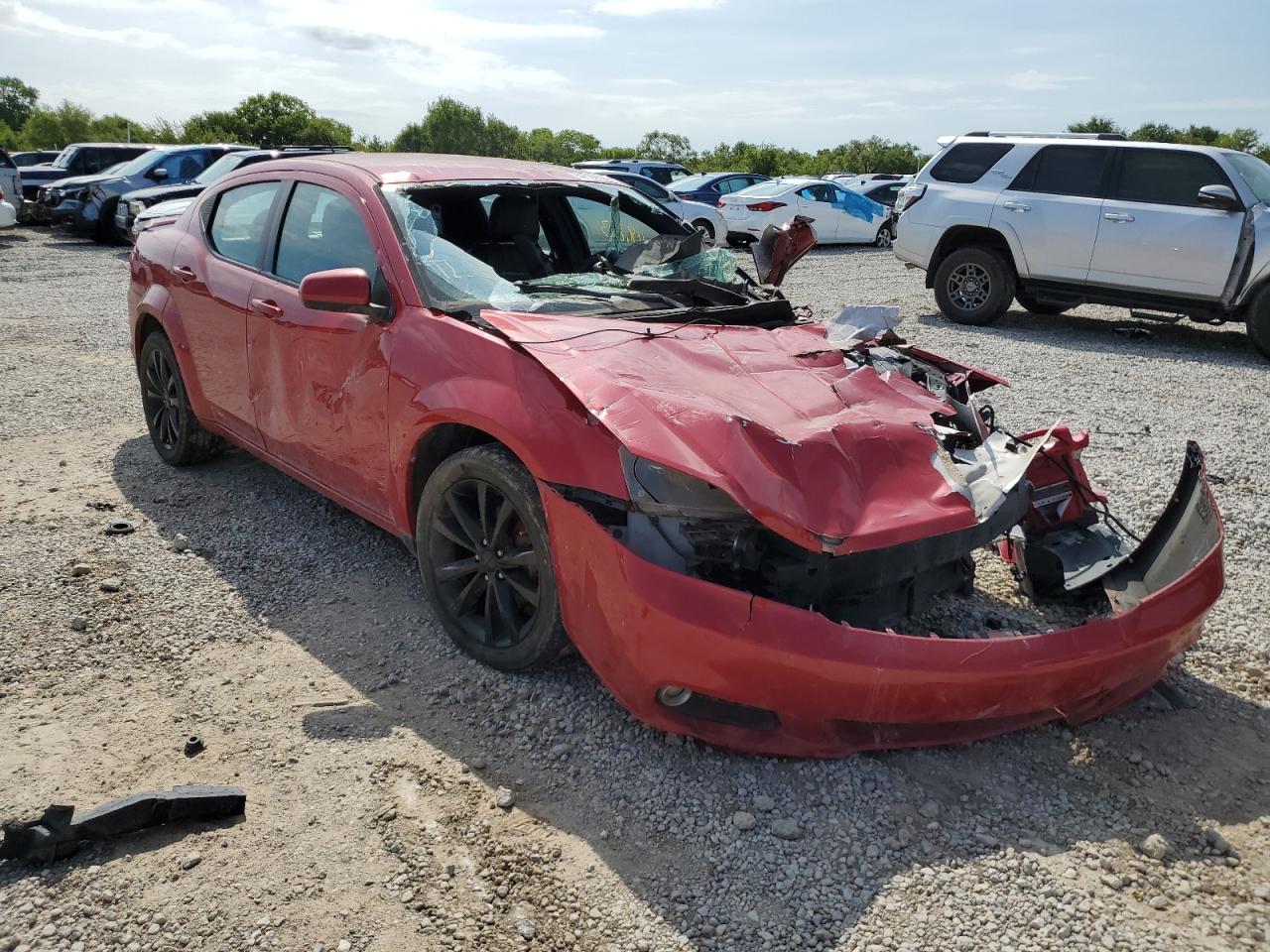 2013 Dodge Avenger VIN 1C3CDZCB6DN702744 photo 1