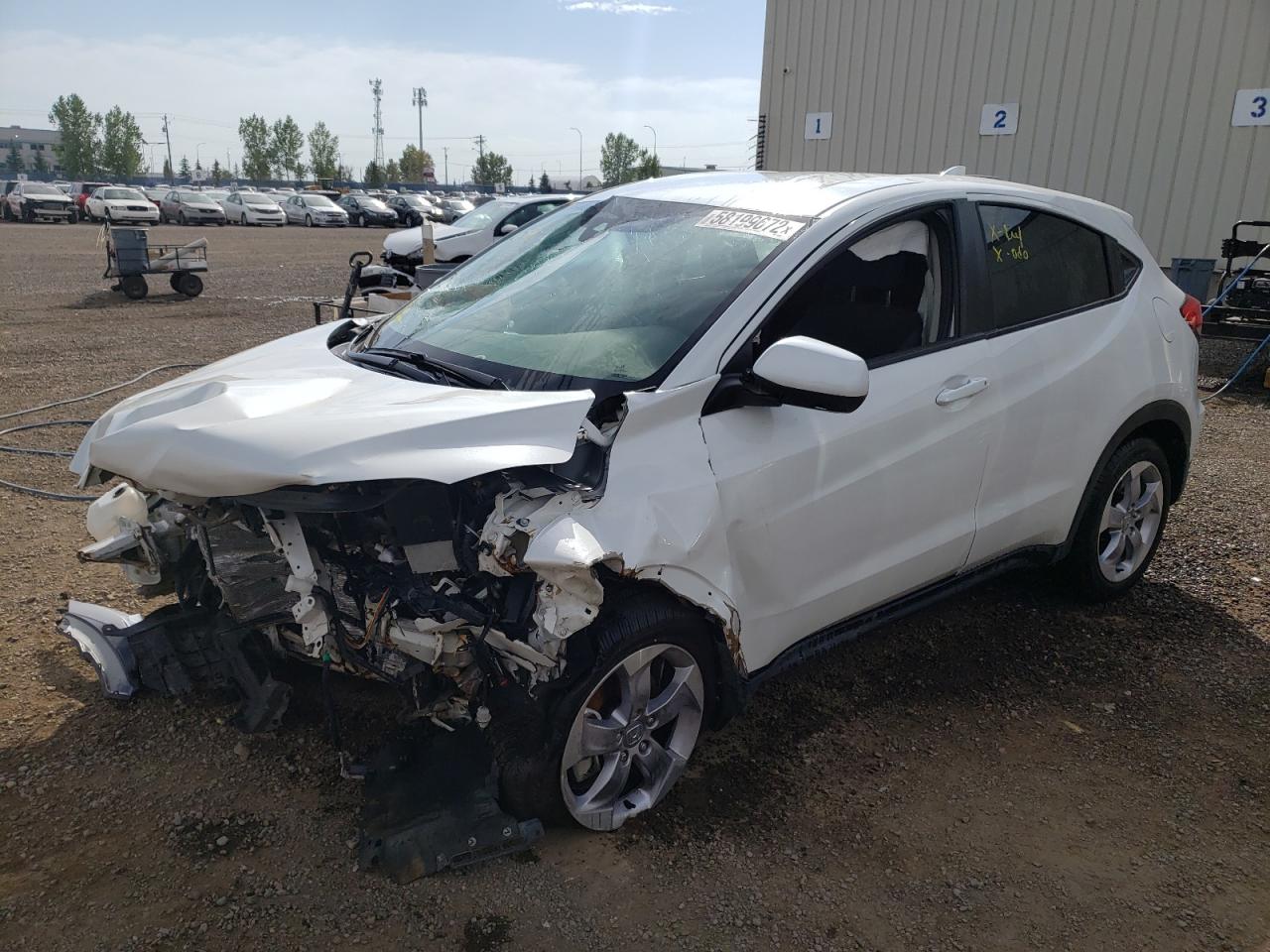 2021 HONDA Hr-v VIN 3CZRU6H35MM103960 photo 2