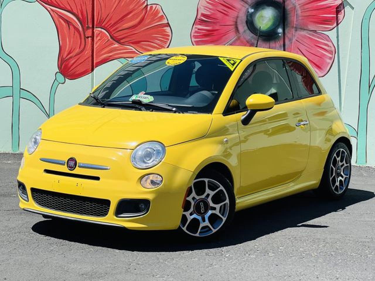 2014 Fiat 500 VIN 3C3CFFBR6ET258127 photo 1