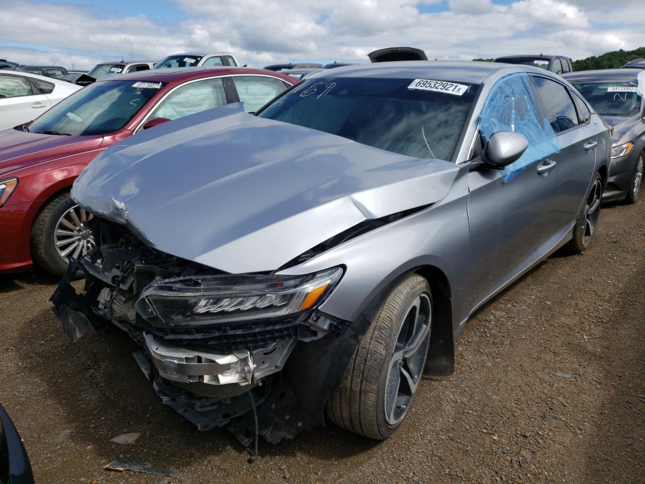 2018 HONDA Accord VIN 1HGCV1F38JA072244 photo 2