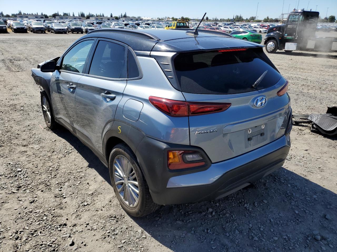2020 Hyundai Kona VIN KM8K2CAA9LU407710 photo 3