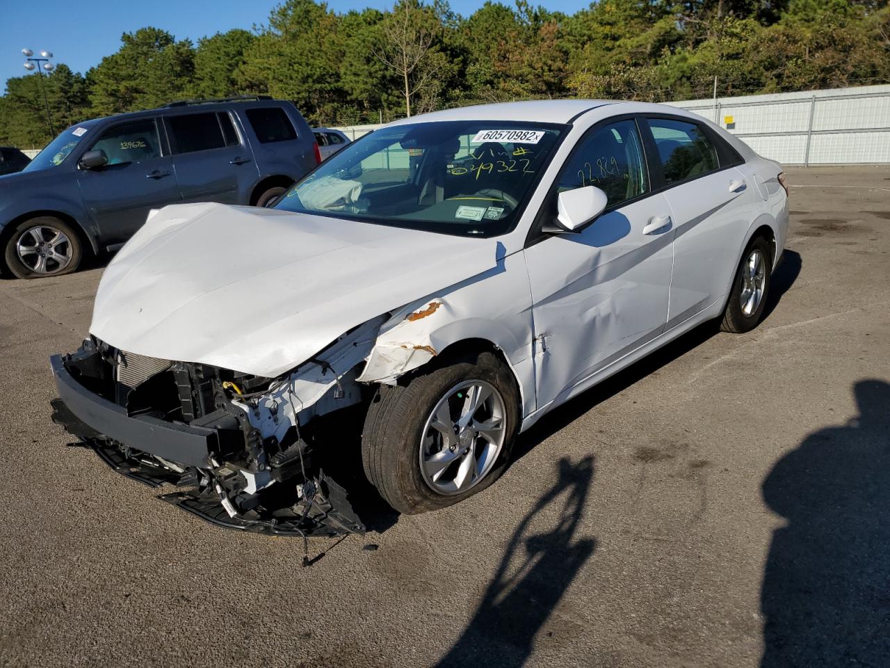 2021 Hyundai Elantra VIN 5NPLL4AG1MH049322 photo 2