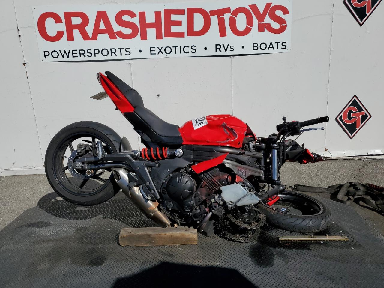 2012 KAWASAKI Ex650 VIN JKAEXEE16CDA08047 photo 1