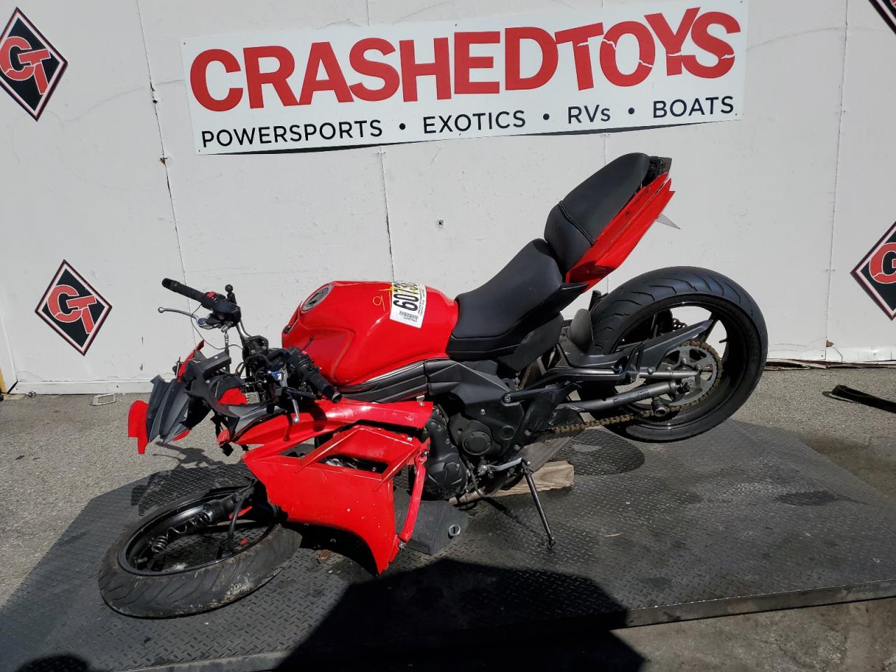 2012 KAWASAKI Ex650 VIN JKAEXEE16CDA08047 photo 3