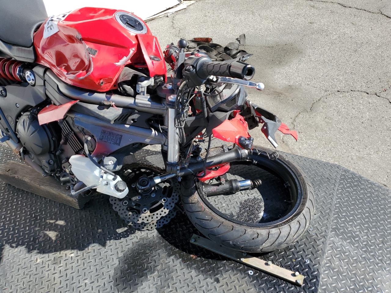 2012 KAWASAKI Ex650 VIN JKAEXEE16CDA08047 photo 9