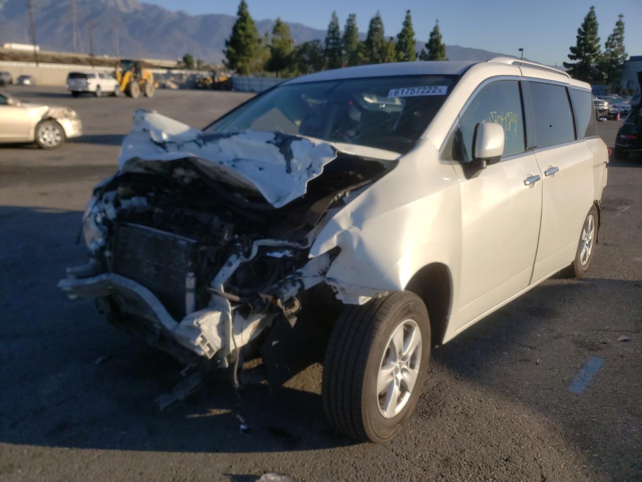 2017 Nissan Quest VIN JN8AE2KP2H9165586 photo 2