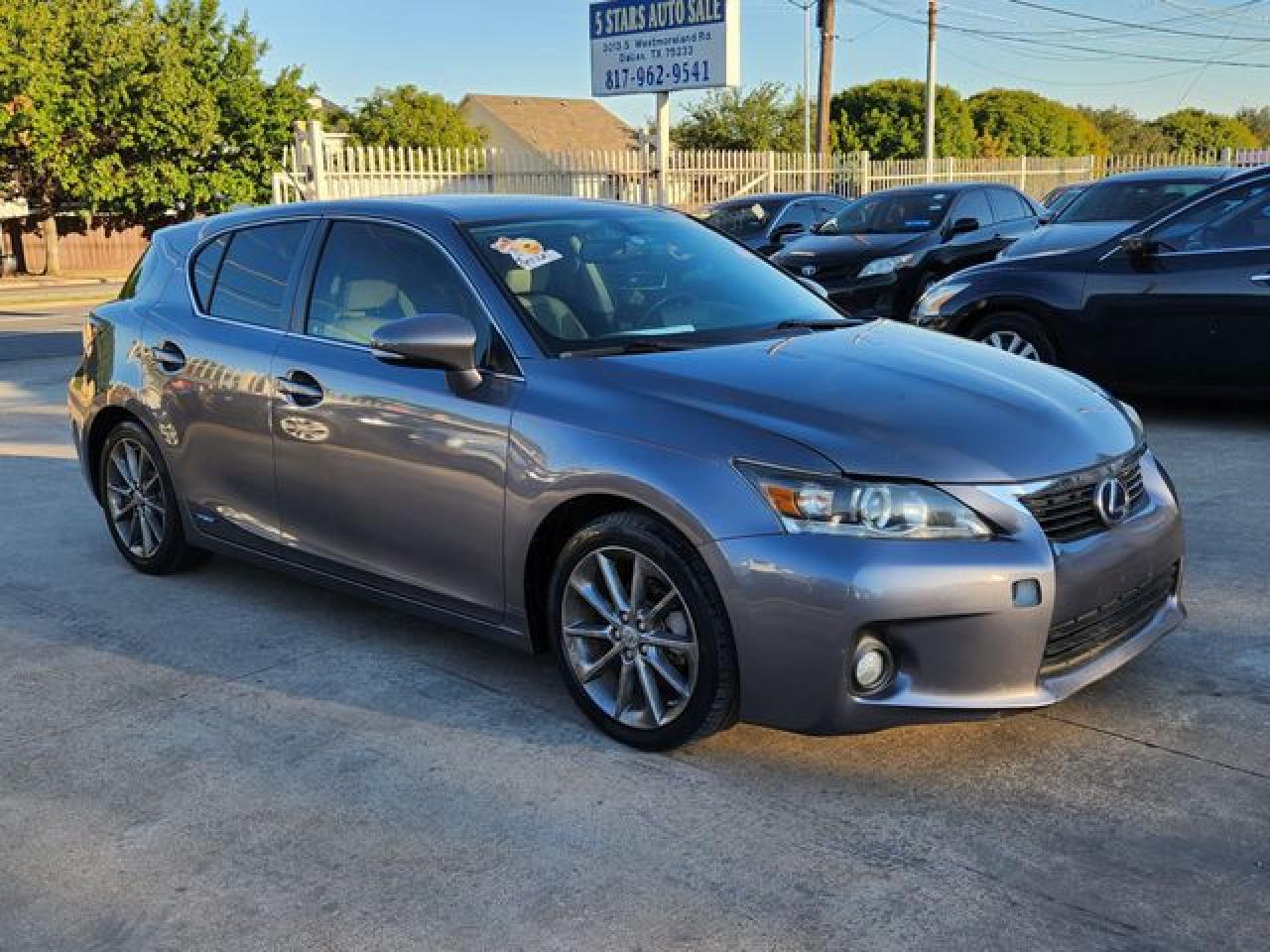 2012 Lexus Ct VIN JTHKD5BH8C2070771 photo 1