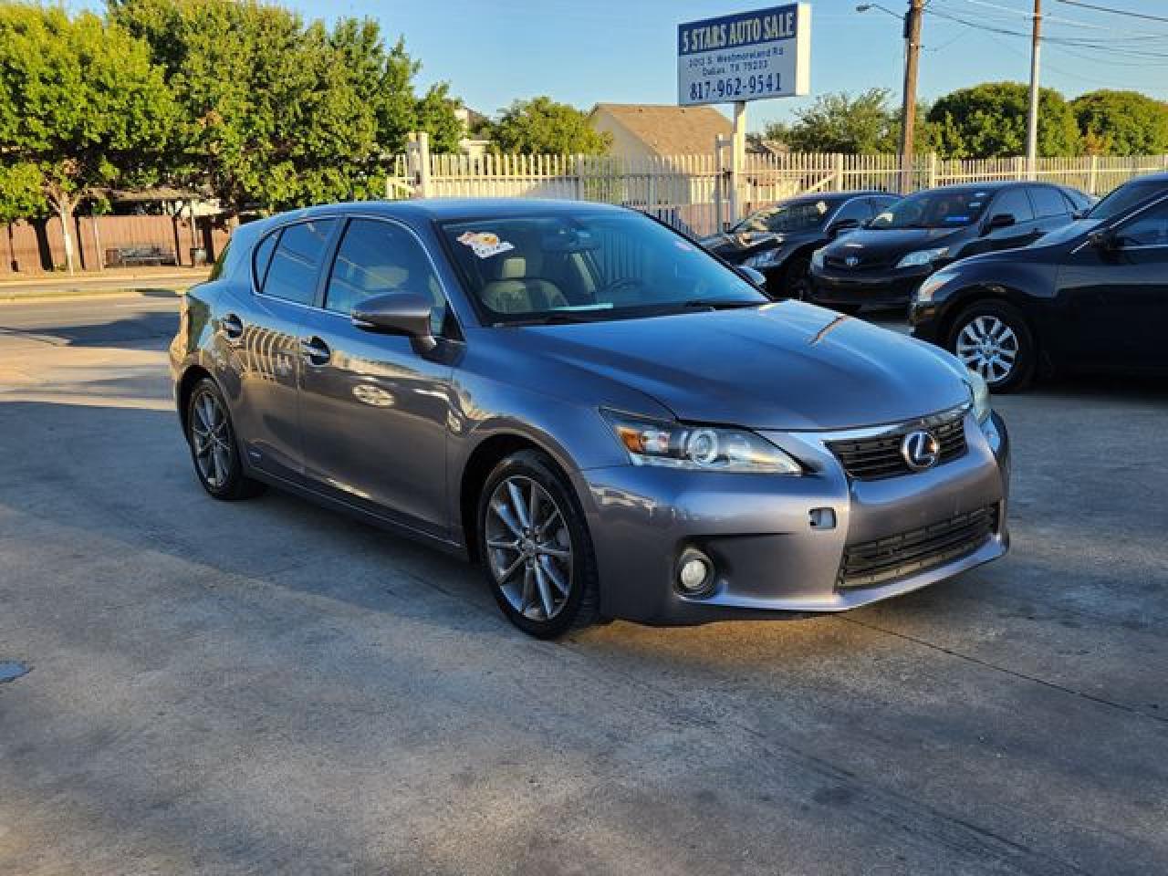 2012 Lexus Ct VIN JTHKD5BH8C2070771 photo 10