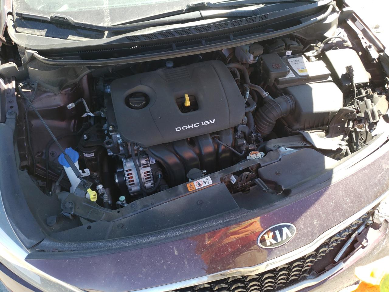 2018 KIA Forte VIN 3KPFL4A70JE196695 photo 7