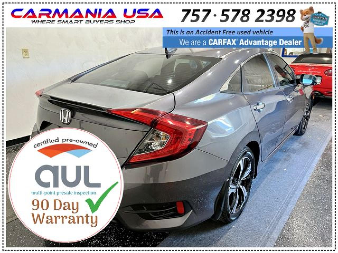 2016 Honda Civic VIN 19XFC1F92GE028803 photo 6