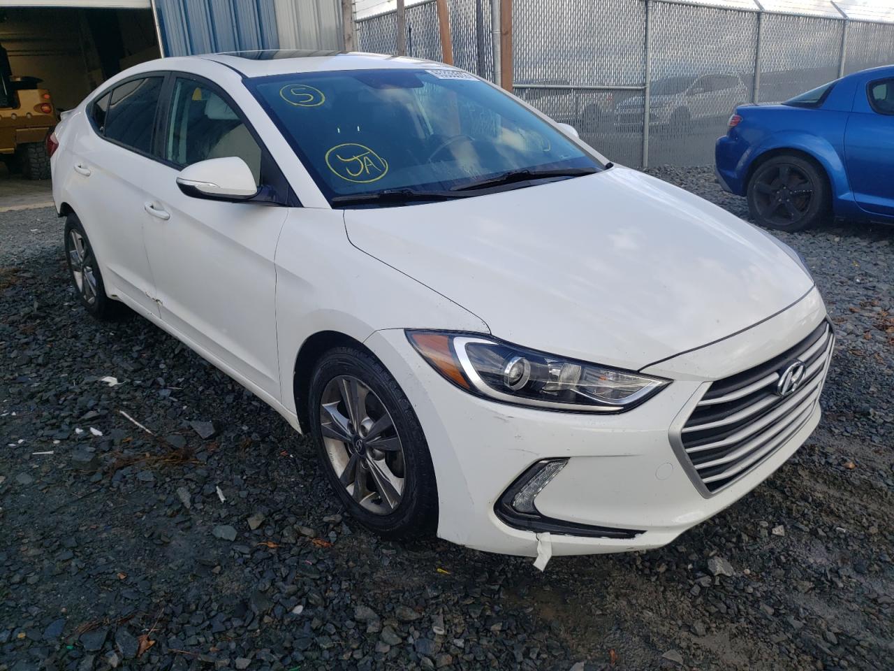 2018 HYUNDAI Elantra se VIN KMHD84LF4JU661165 photo 1