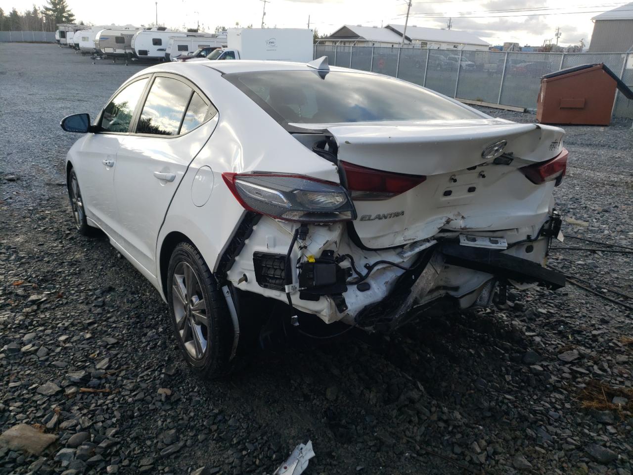 2018 HYUNDAI Elantra se VIN KMHD84LF4JU661165 photo 3