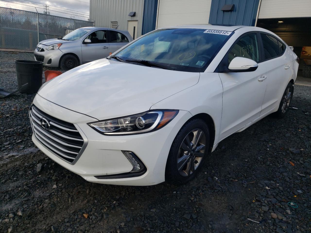 2018 HYUNDAI Elantra se VIN KMHD84LF4JU661165 photo 2
