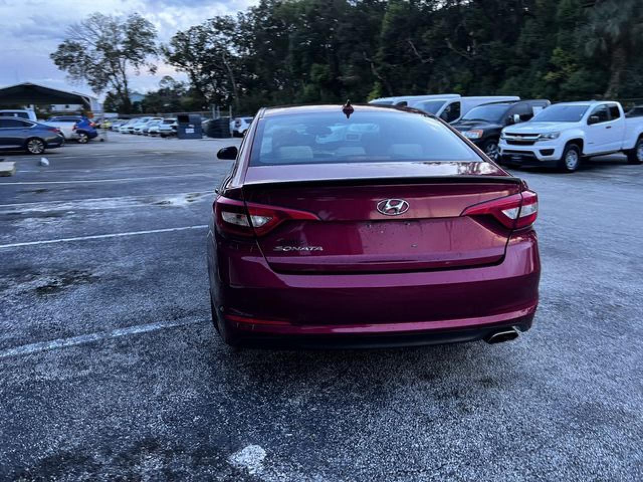2015 HYUNDAI Sonata VIN 5NPE24AFXFH232742 photo 8