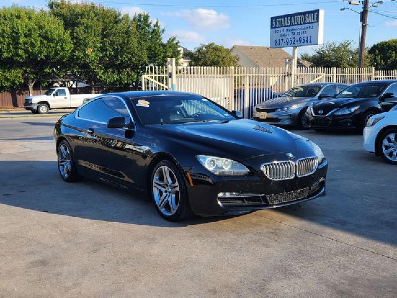 2012 BMW 6 series VIN WBALX3C53CDV77231 photo 1
