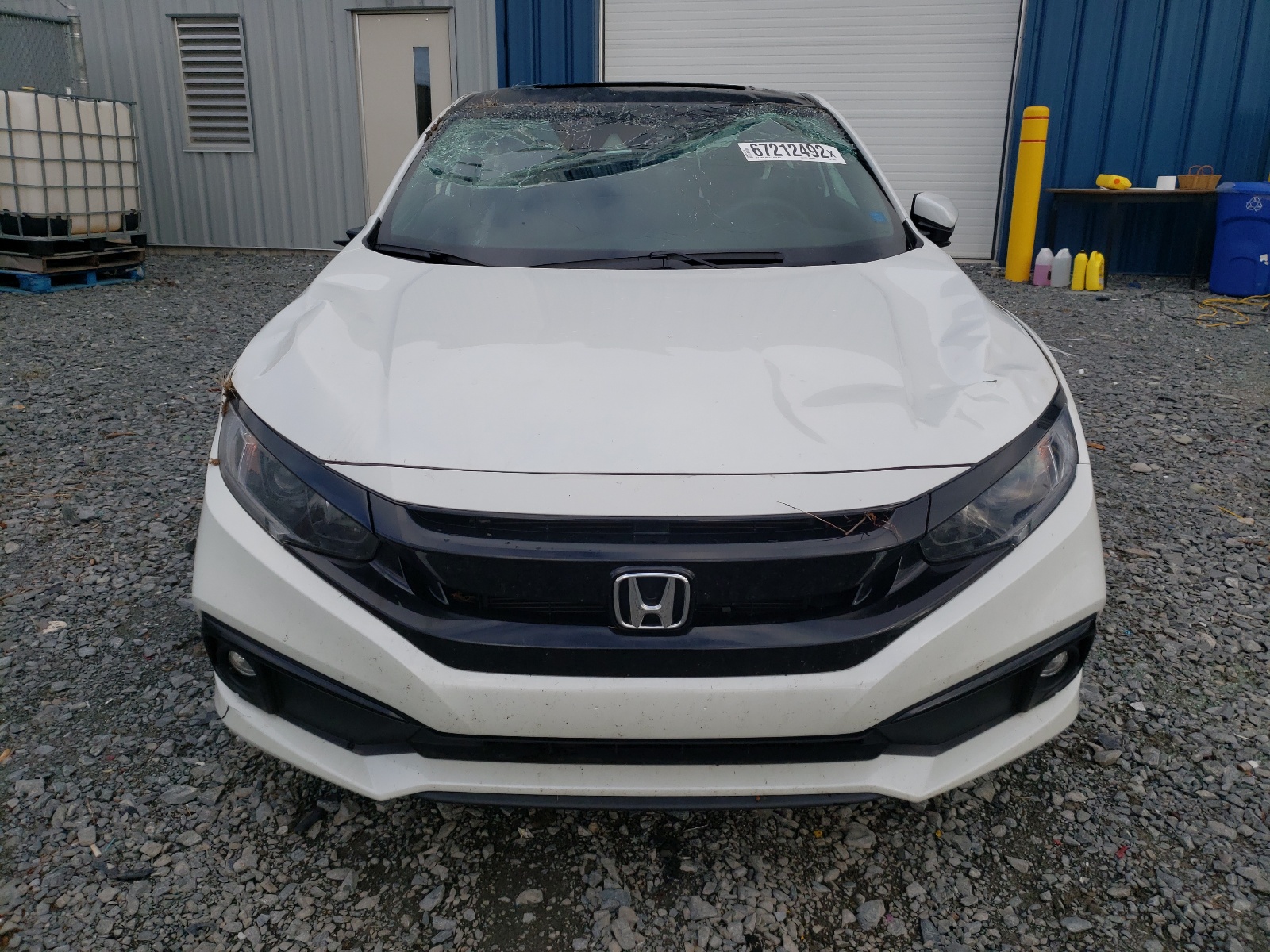 2020 HONDA Civic VIN 2HGFC4B81LH400467 photo 9