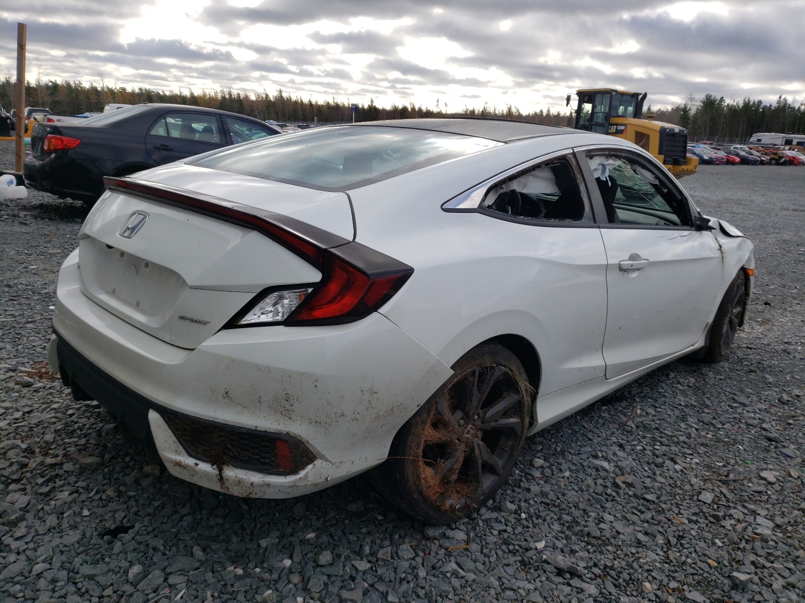 2020 HONDA Civic VIN 2HGFC4B81LH400467 photo 4