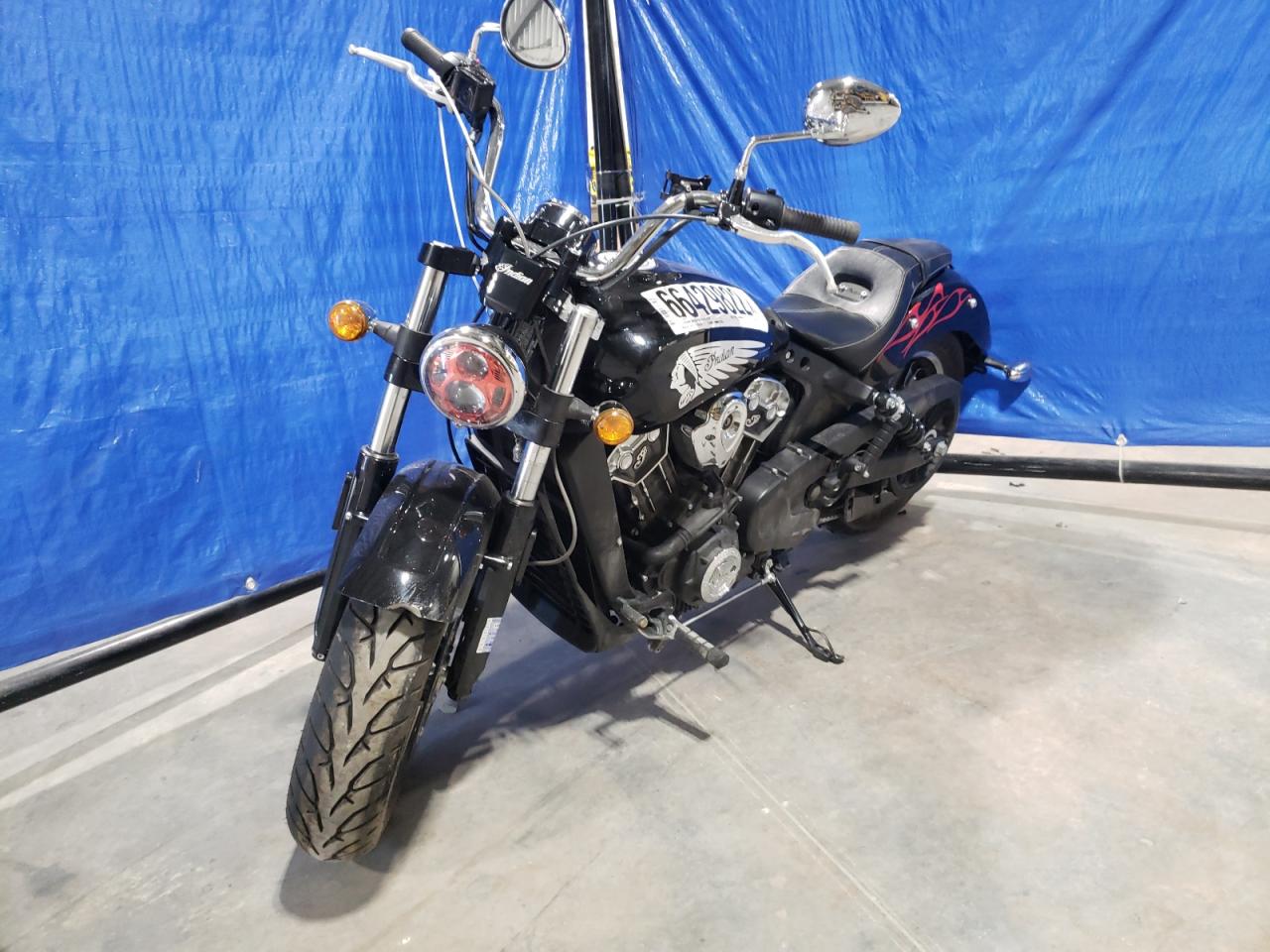 2021 INDIAN MOTORCYCLE CO. SCOUT VIN 56KMSB009M3177376 photo 2