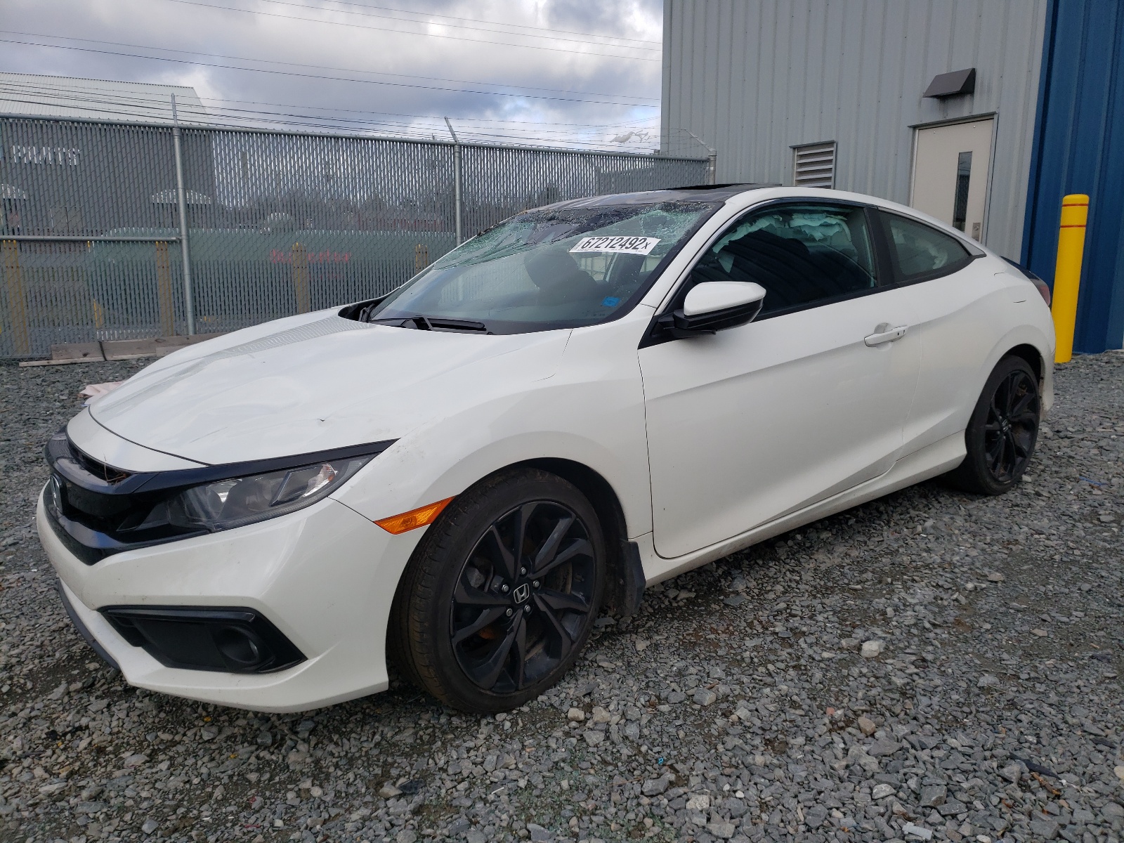 2020 HONDA Civic VIN 2HGFC4B81LH400467 photo 2