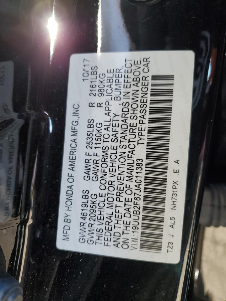 2018 ACURA Tlx VIN 19UUB2F67JA011383 photo 12