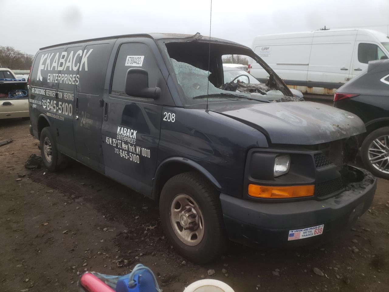 2016 CHEVROLET Express 2500 VIN 1GCWGAFF2G1207954 photo 4