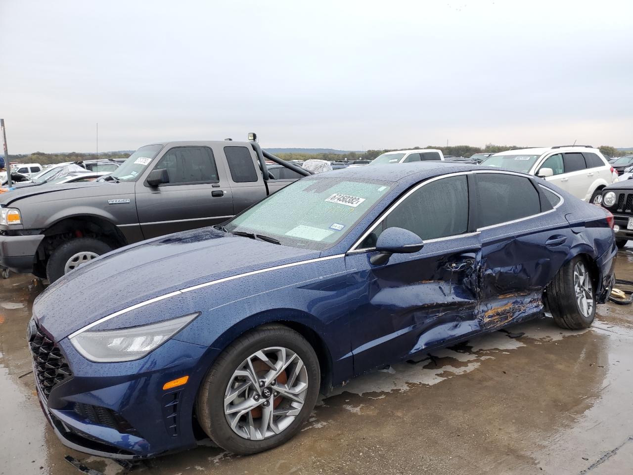 2021 Hyundai Sonata VIN 5NPEL4JAXMH067578 photo 1