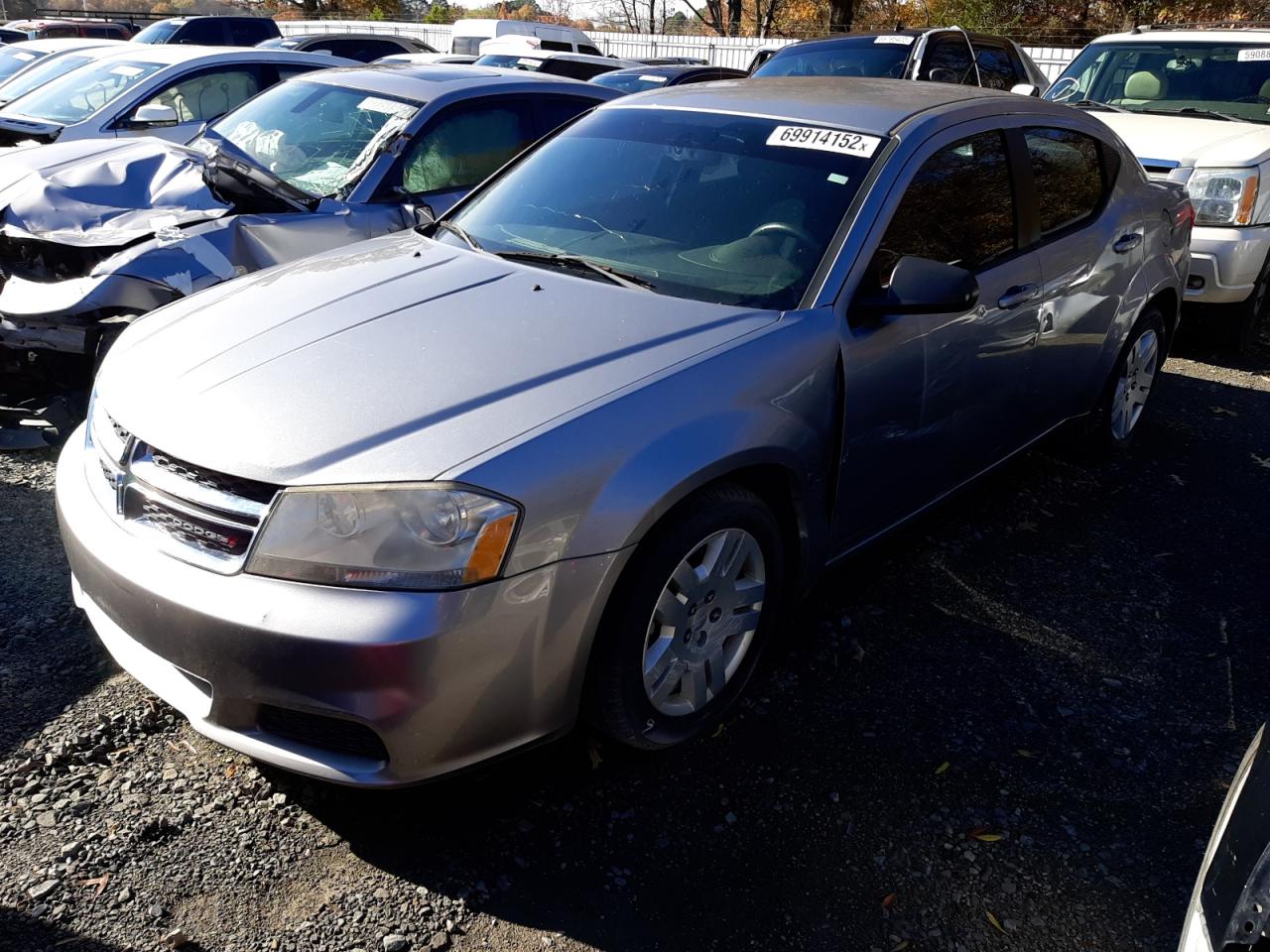 2014 DODGE Avenger VIN 1C3CDZAB7EN138302 photo 2