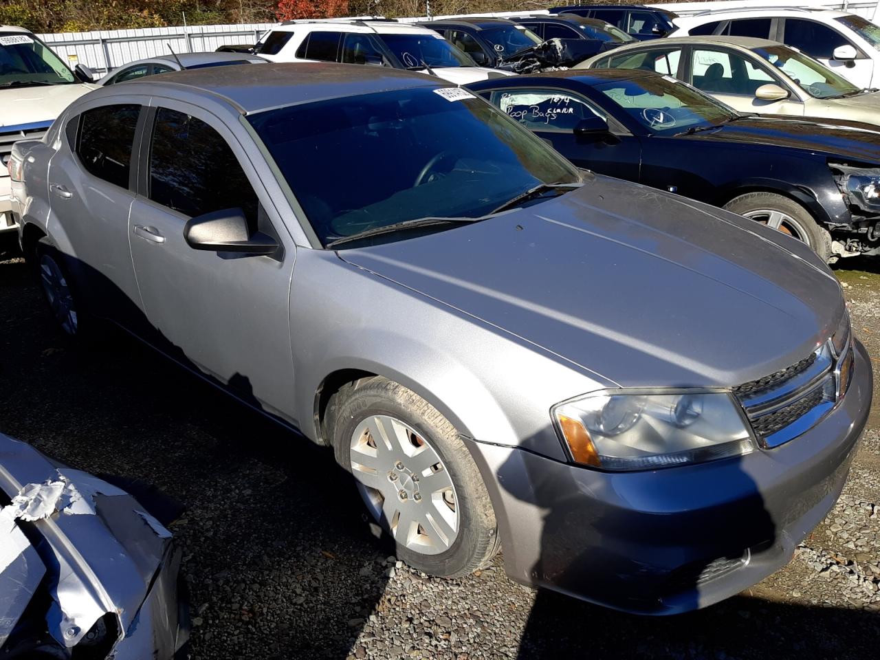 2014 DODGE Avenger VIN 1C3CDZAB7EN138302 photo 1