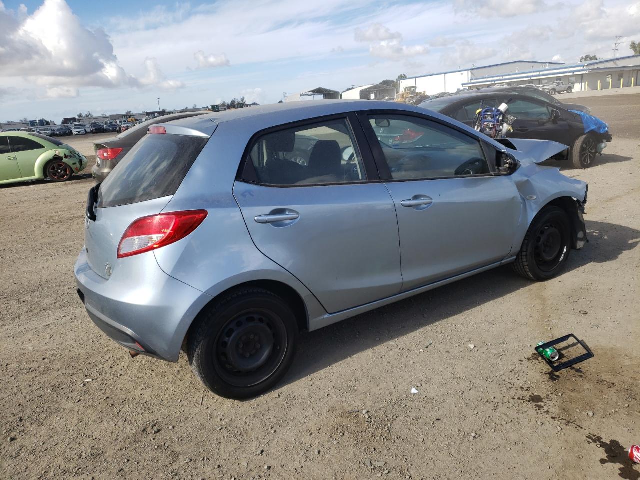 2013 Mazda 2 VIN JM1DE1KY0D0154645 photo 3