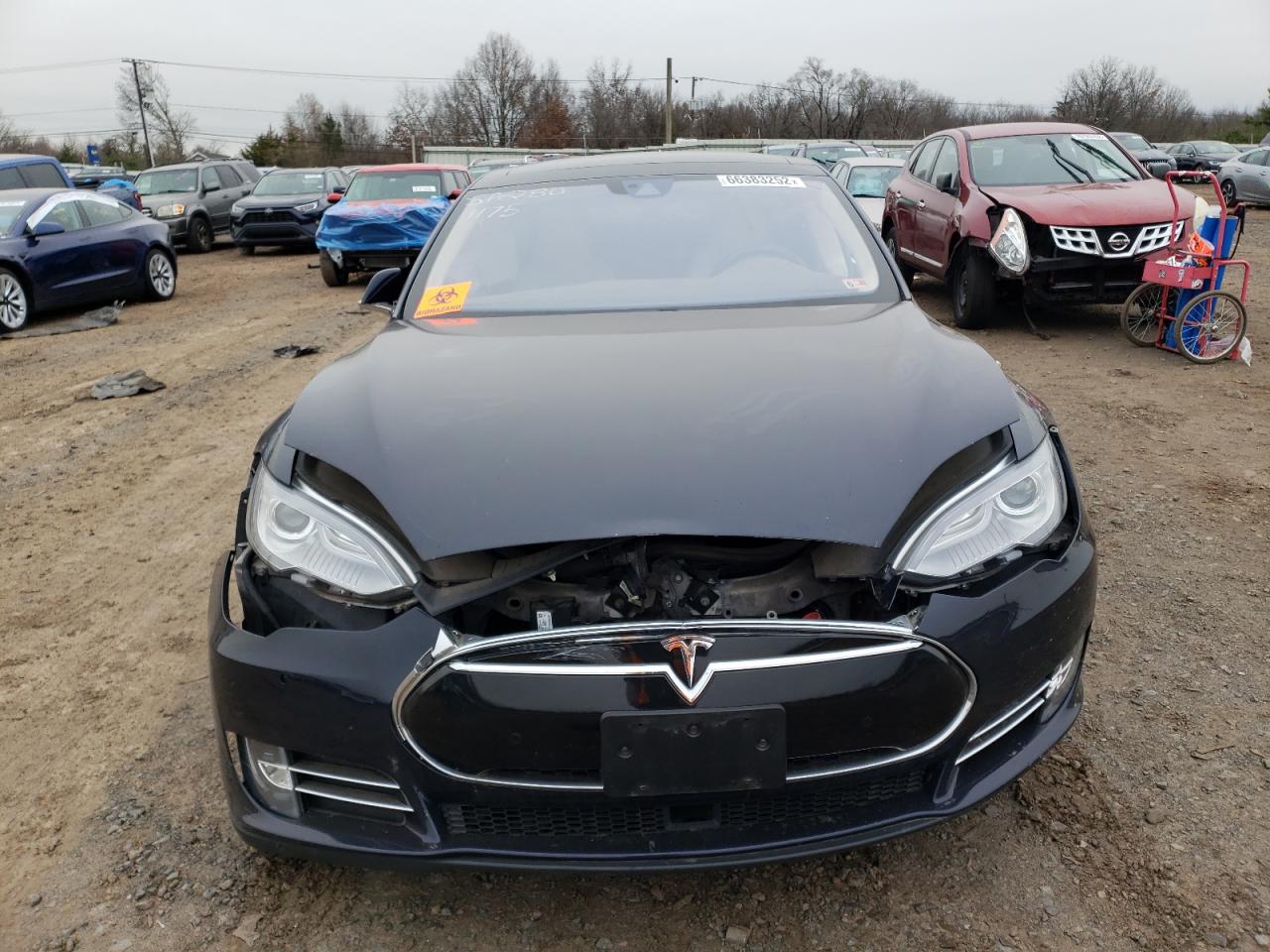 2014 TESLA Model s VIN 5YJSA1H17EFP61447 photo 5