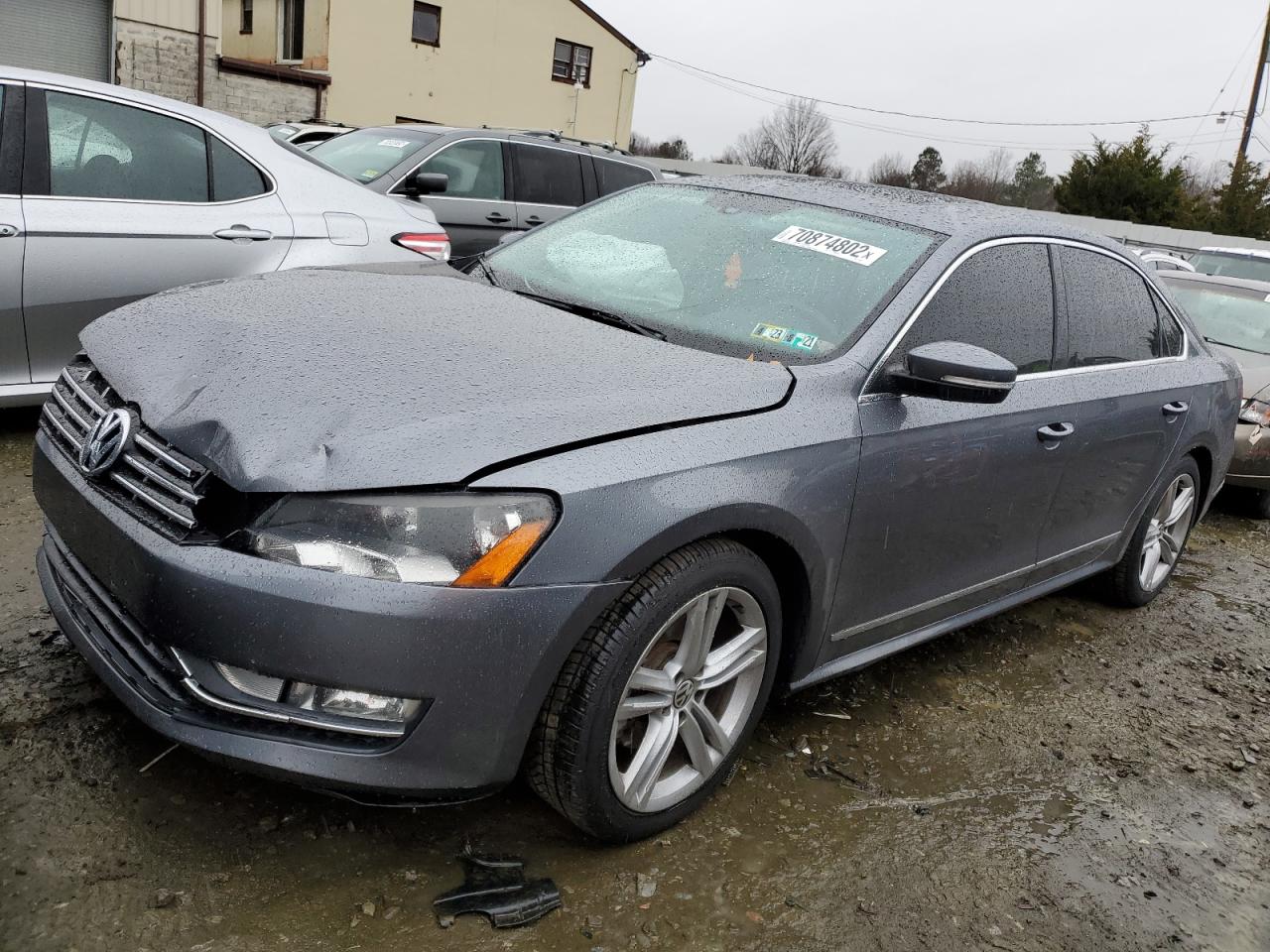 2014 VOLKSWAGEN Passat VIN 1VWCT7A31EC114498 photo 1