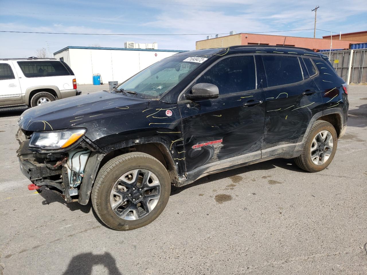 2018 JEEP Compass VIN 3C4NJDDB7JT207477 photo 1