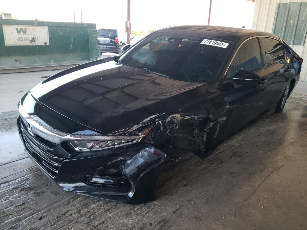 2020 HONDA Accord VIN 1HGCV1F18LA098599 photo 1
