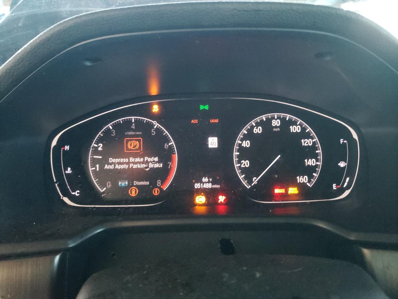 2020 HONDA Accord VIN 1HGCV1F18LA098599 photo 9