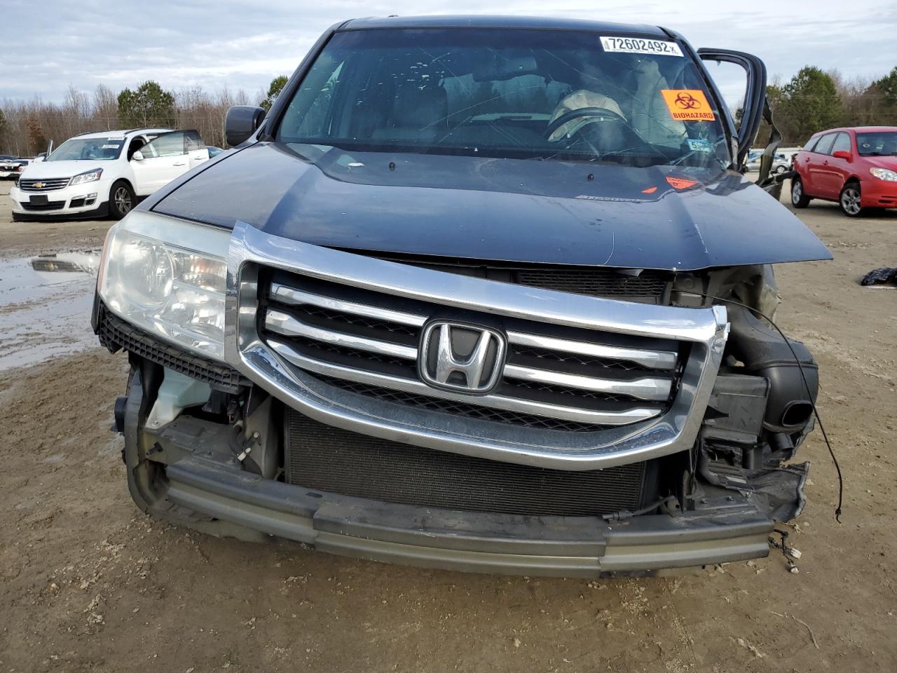 2012 Honda Pilot VIN 5FNYF3H65CB020746 photo 5